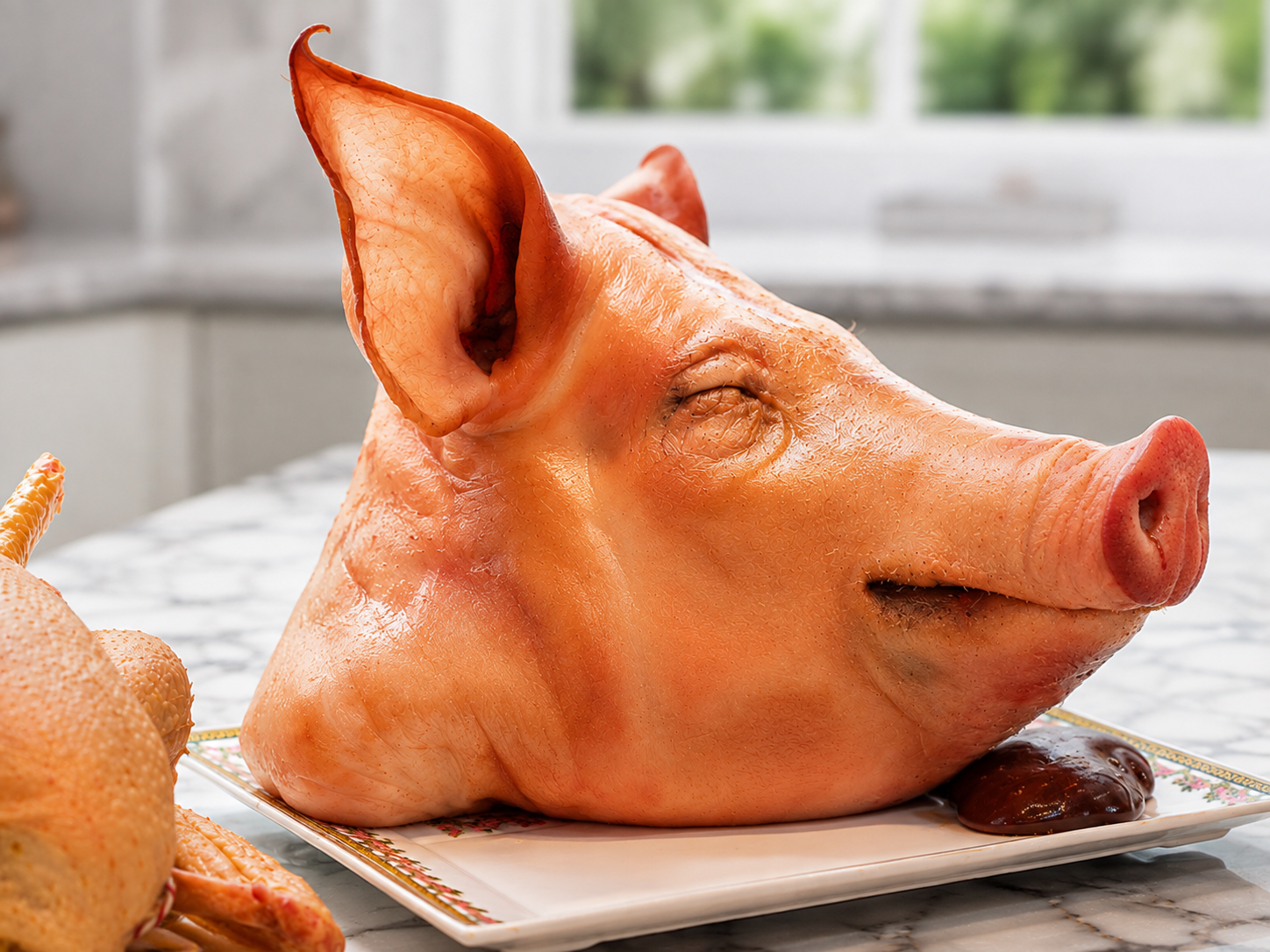 Pork Head Cut