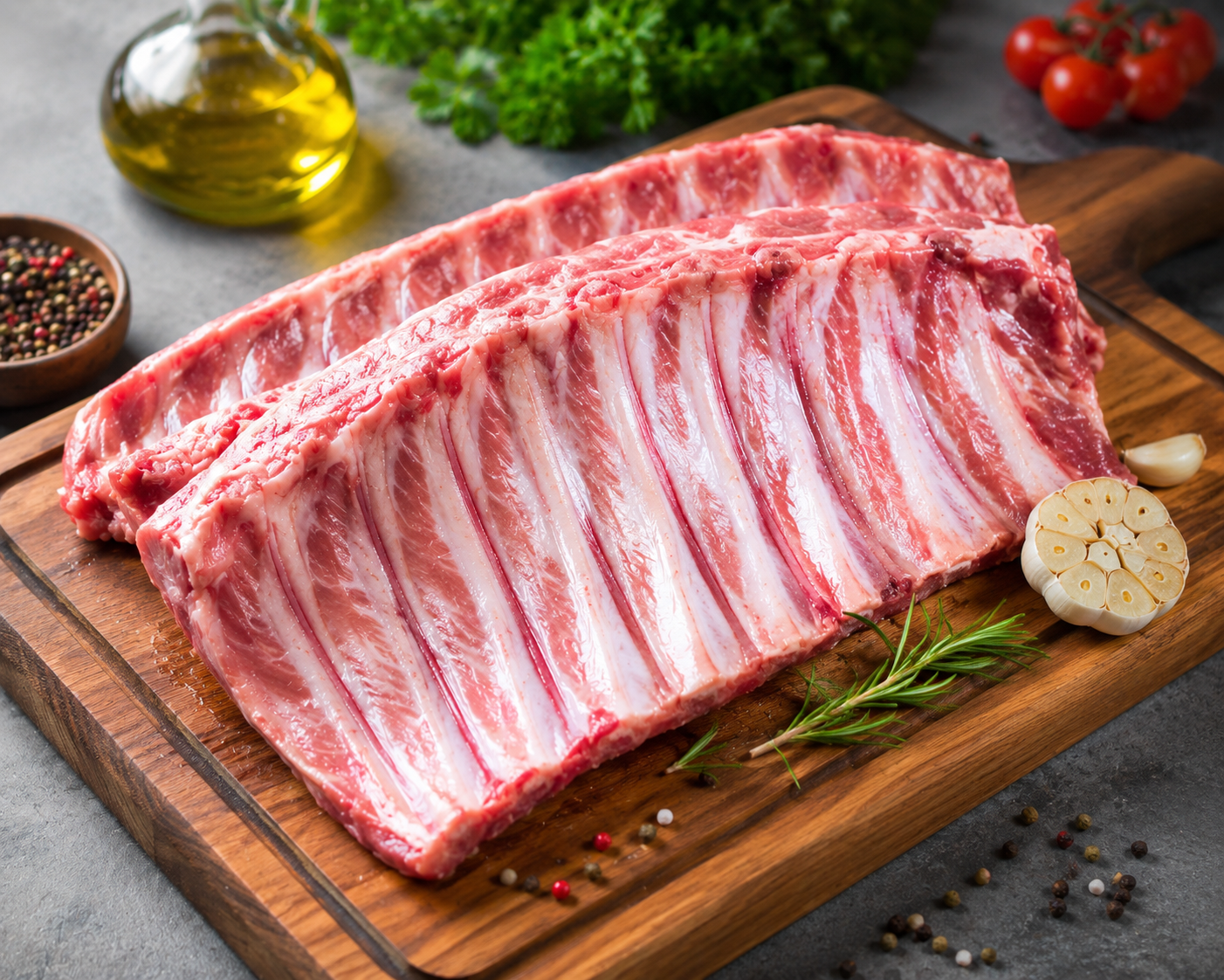 Pork Ribs With Skin