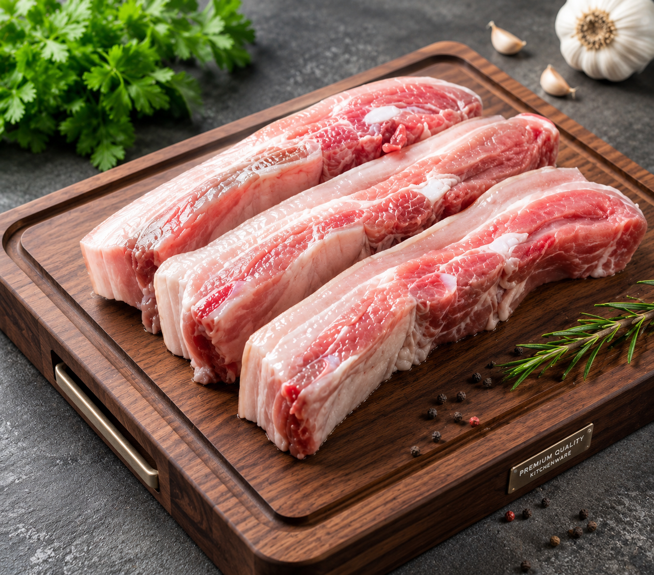 Pork Spare Ribs with Skin