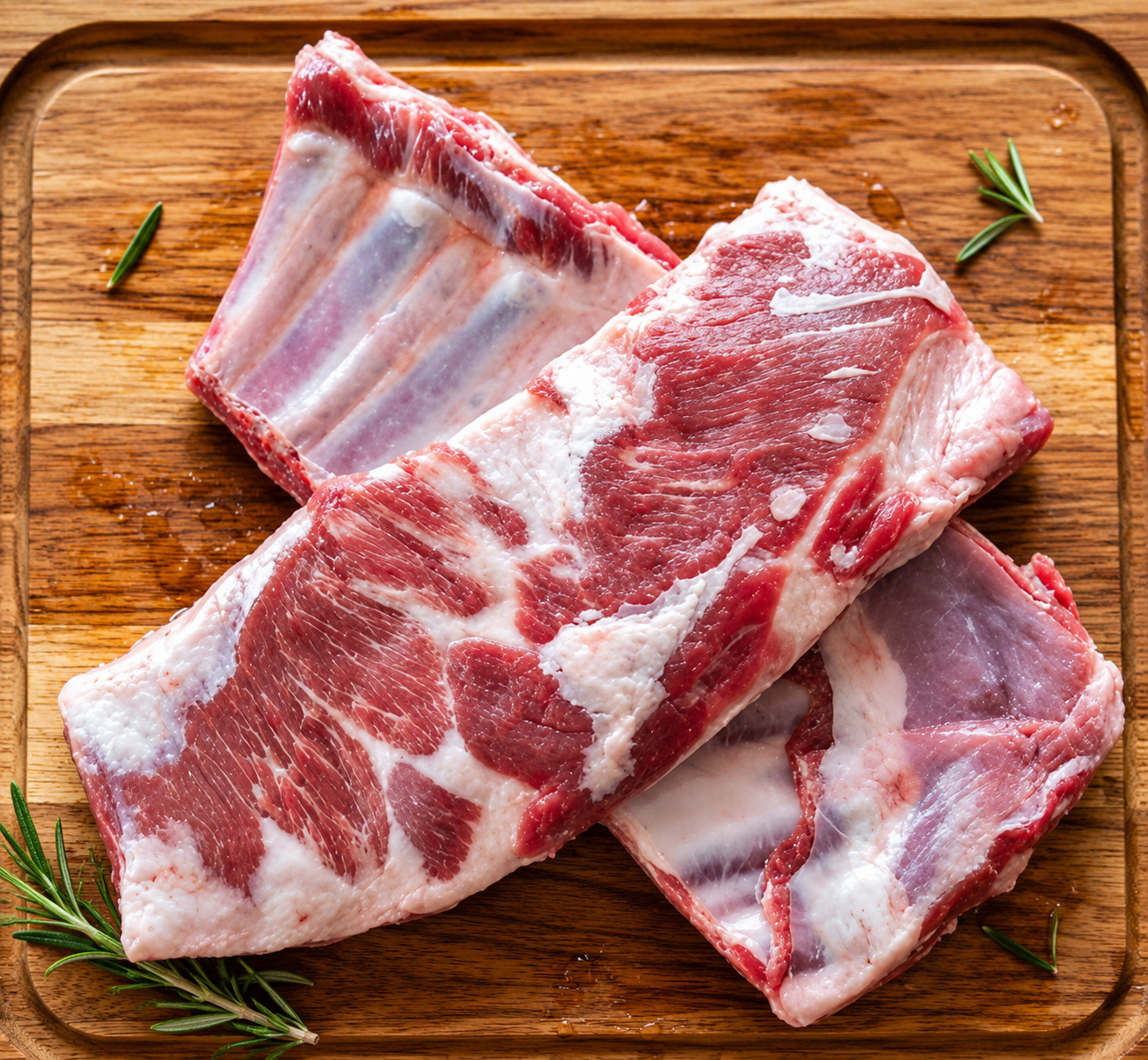 Pork Ribs Without Skin