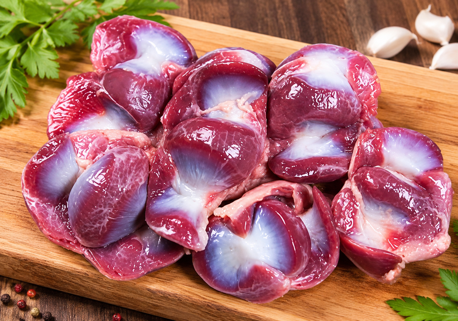 chicken gizzards (ready to cook