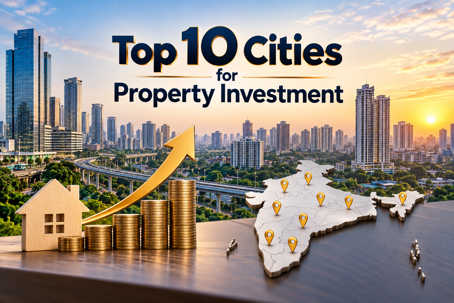 Best to Invest in Real Estate in India in 2026: Top 10 Cities for Property Investment