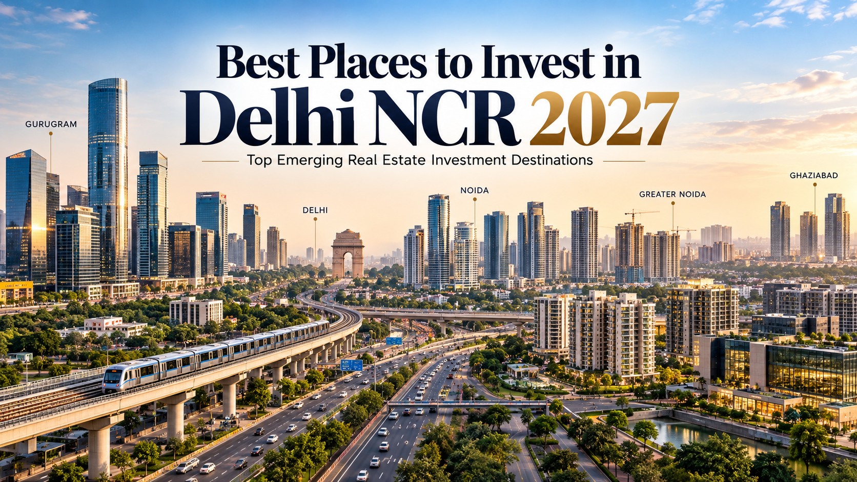 Best Places to Invest in Delhi NCR 2027: 10 Top Locations