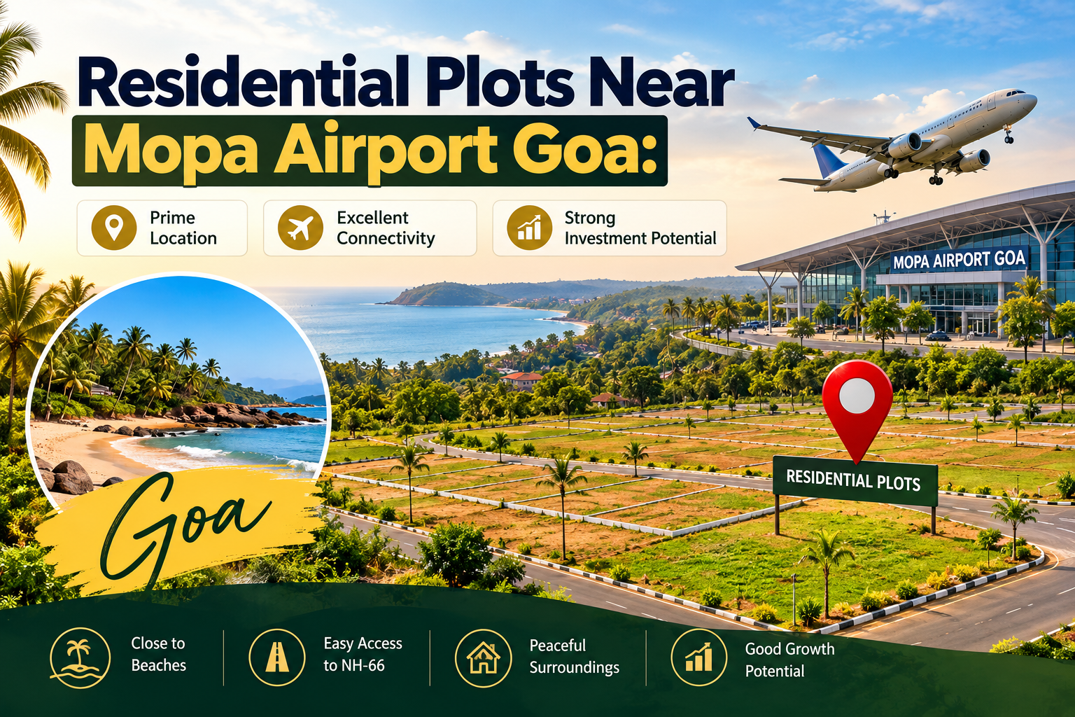 Why Buy Residential Plots Near Mopa Airport Goa in 2027