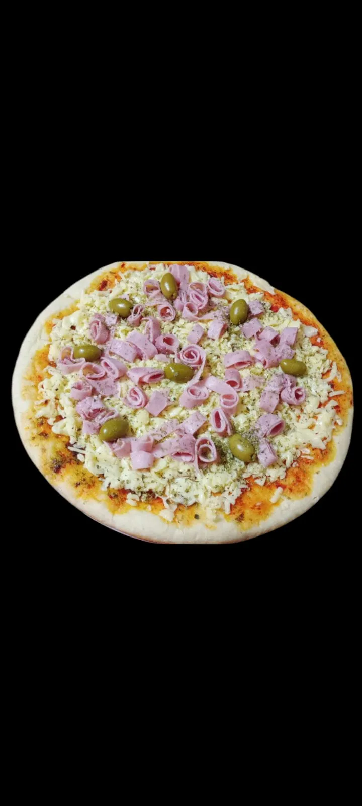 Pizza Muzarella y Jamon