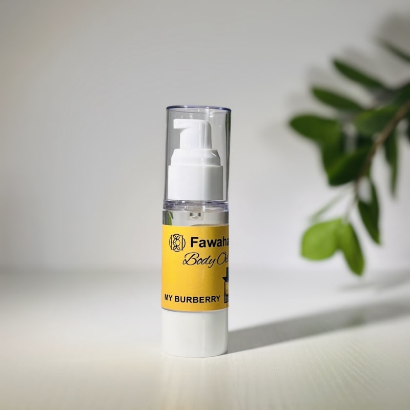 زيت للجسم برائحة ماي بيربري