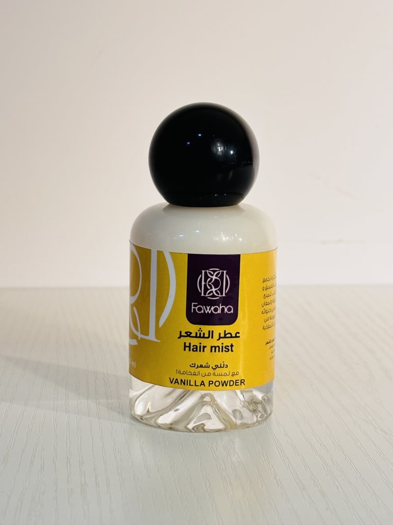 Hair Perfume with Vanilla Powder Scent