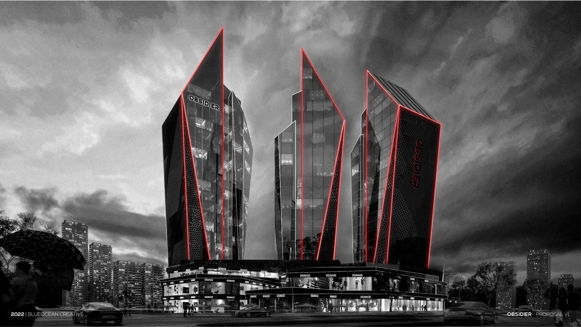 Obsidier Towers