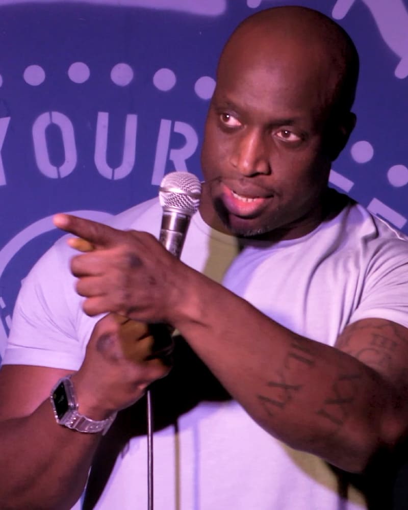 Emmanuel Sonubi performing live