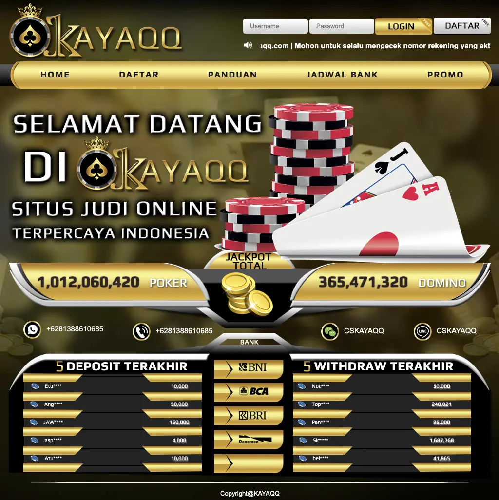 KAYAQQ: Link Alternatif Login Kaya QQ Domino 99 PKV Games - WooCommerce eCommerce