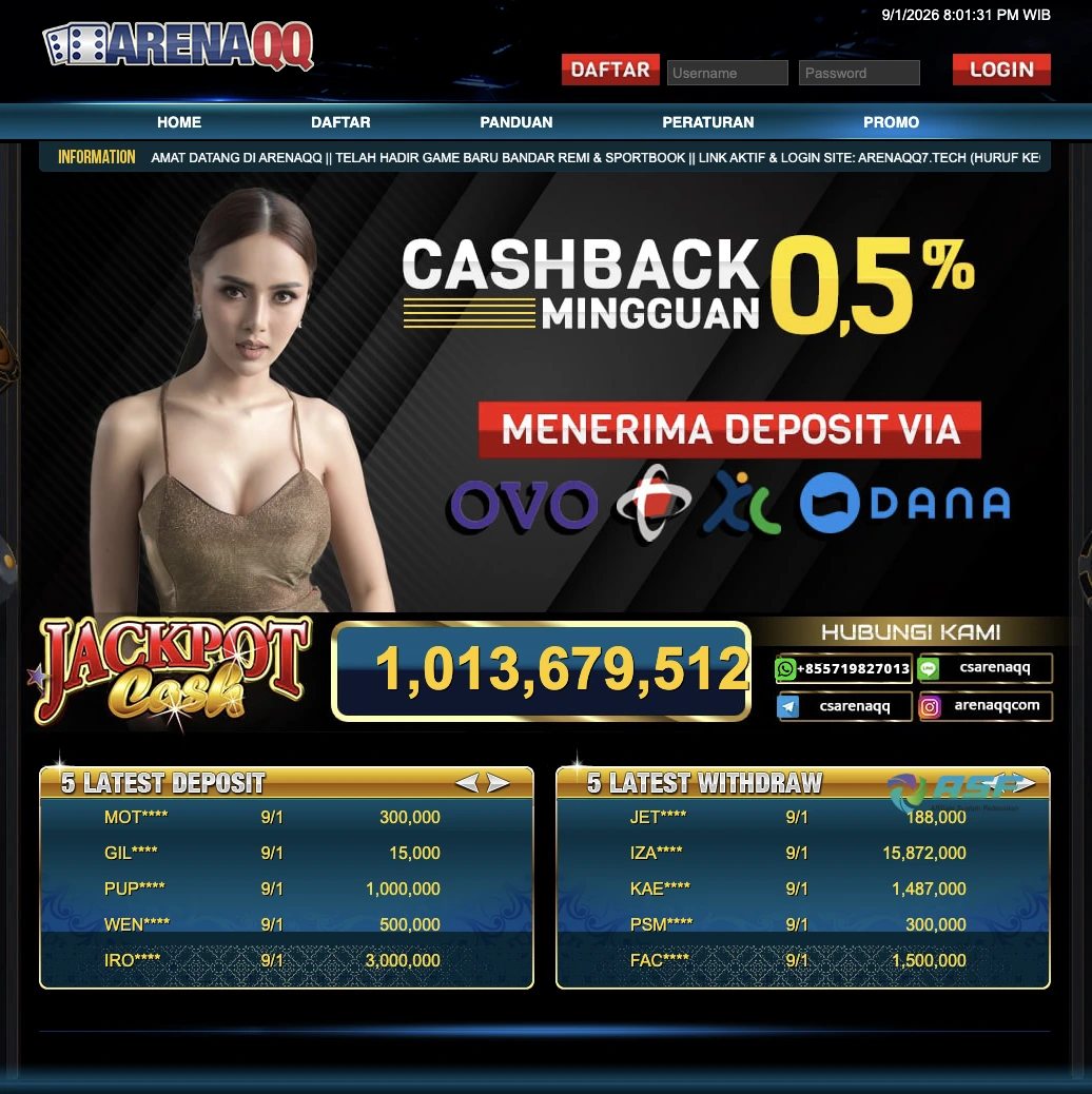 ARENAQQ: Link Alternatif ArenaQQ Login PKV Games Resmi Terbaru - WooCommerce eCommerce