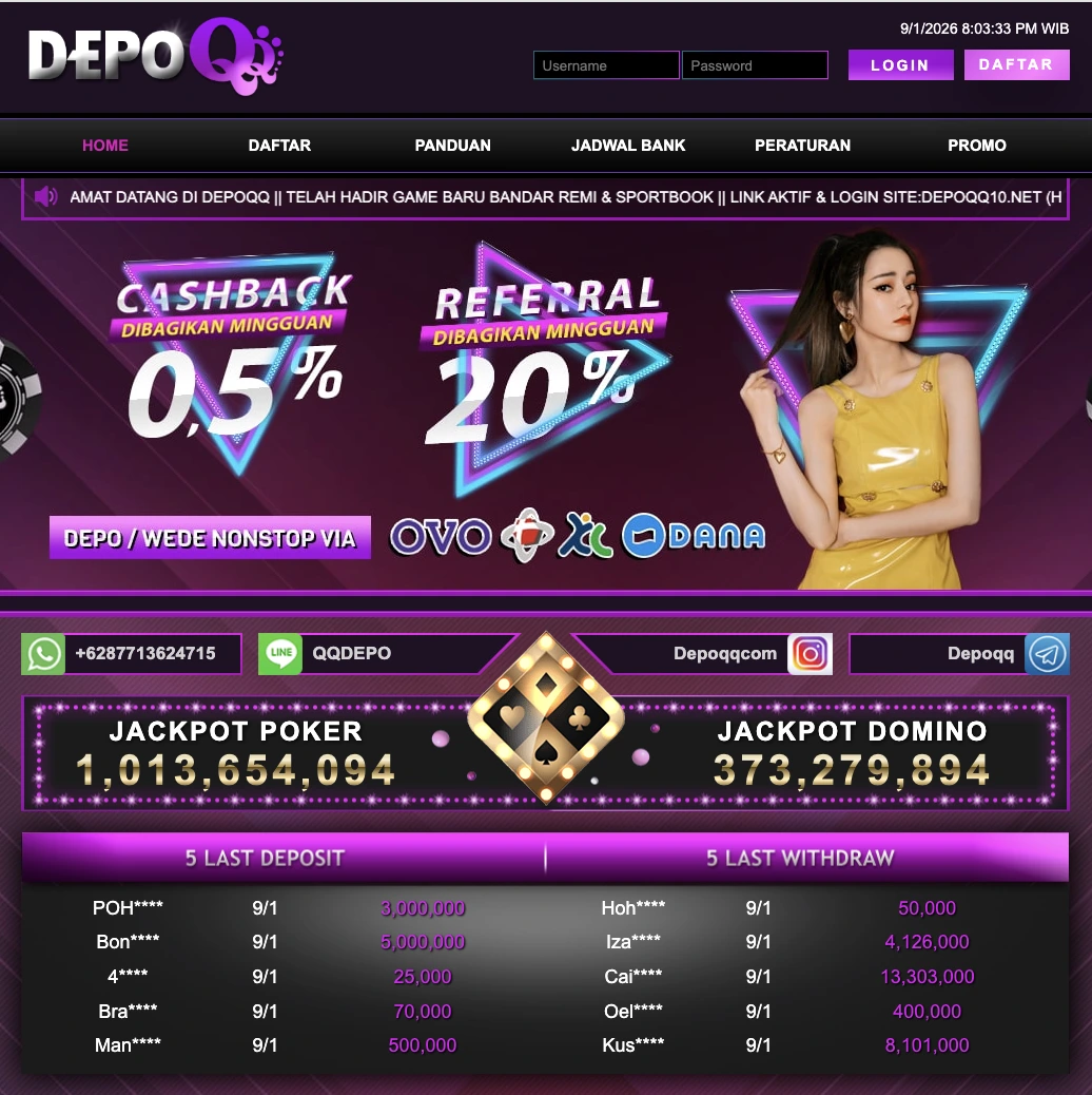 DEPOQQ: PKV Games Login Link Alternatif Situs DominoQQ Online - WooCommerce eCommerce