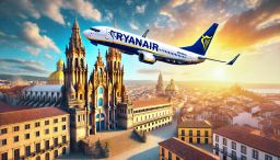 Ryanair cancela todos los vuelos a Santiago de Compostela en 2025
