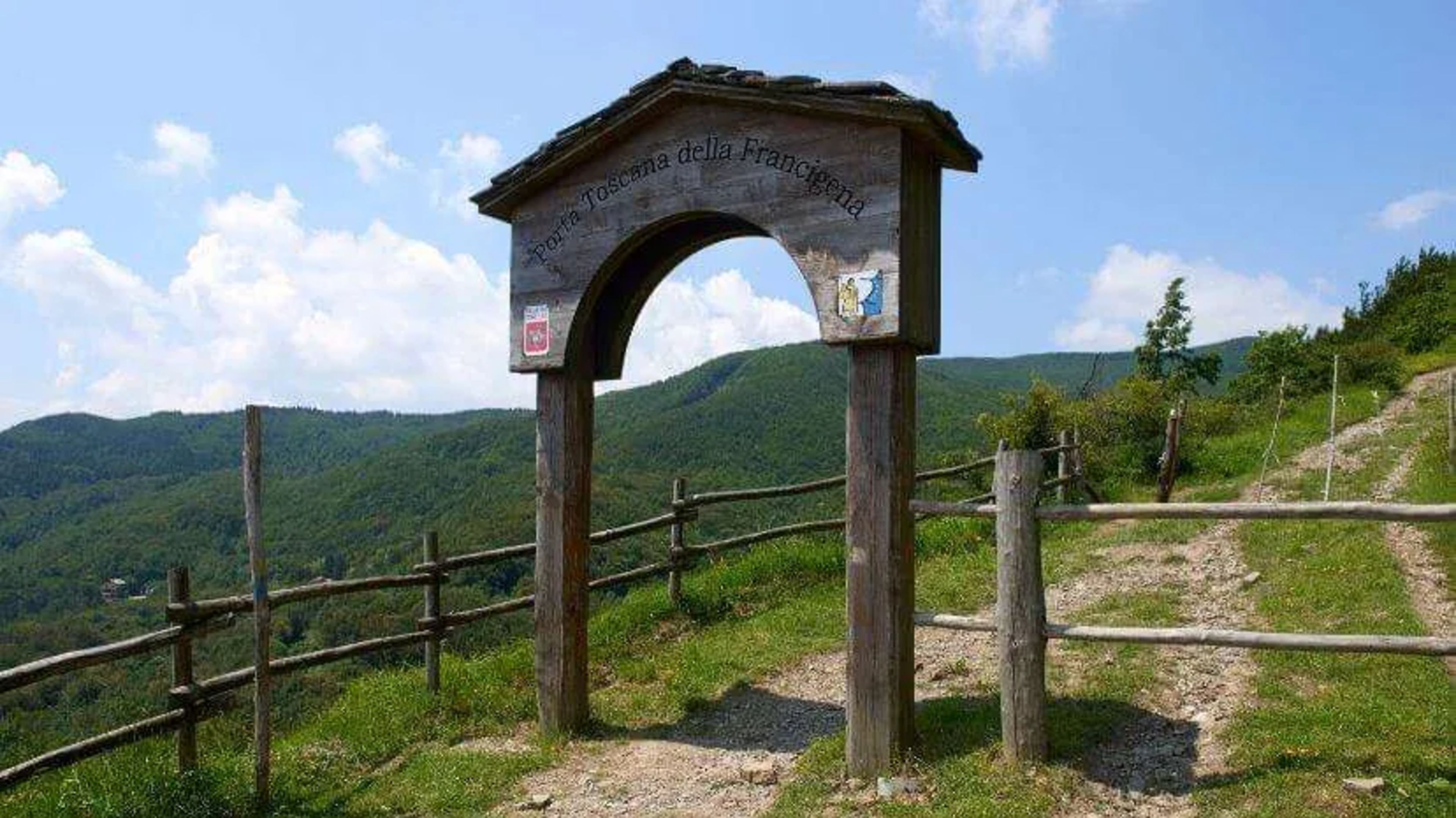 The Via Francigena from Passo della Cisa to Lucca