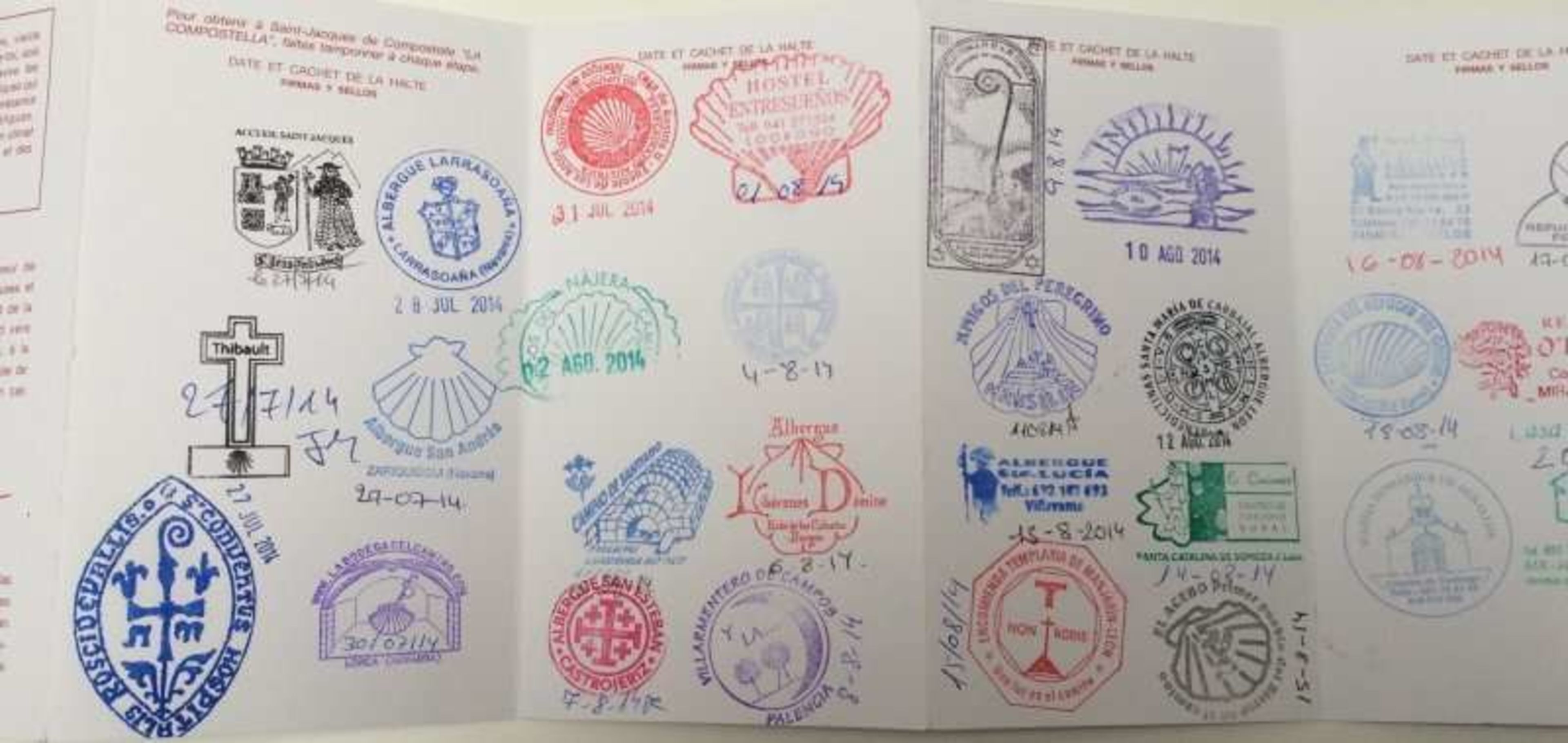 New Credential for the Camino de Santiago