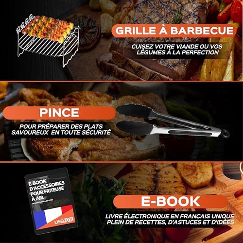 Vue 6 de Unbox Accessoires Air Fryer