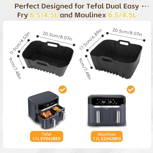 Vue 2 de Moule Silicone Air Fryer