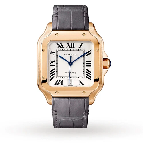 Cartier Santos de Cartier Aço e Ouro