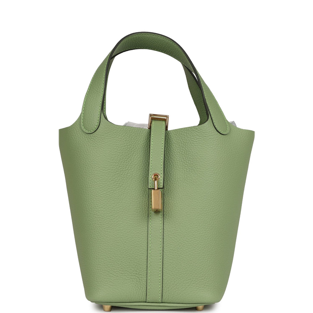 Hermès Picotin Lock 18 Vert Criquet