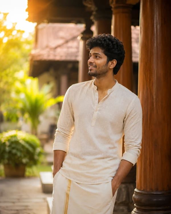Arjun, all smiles