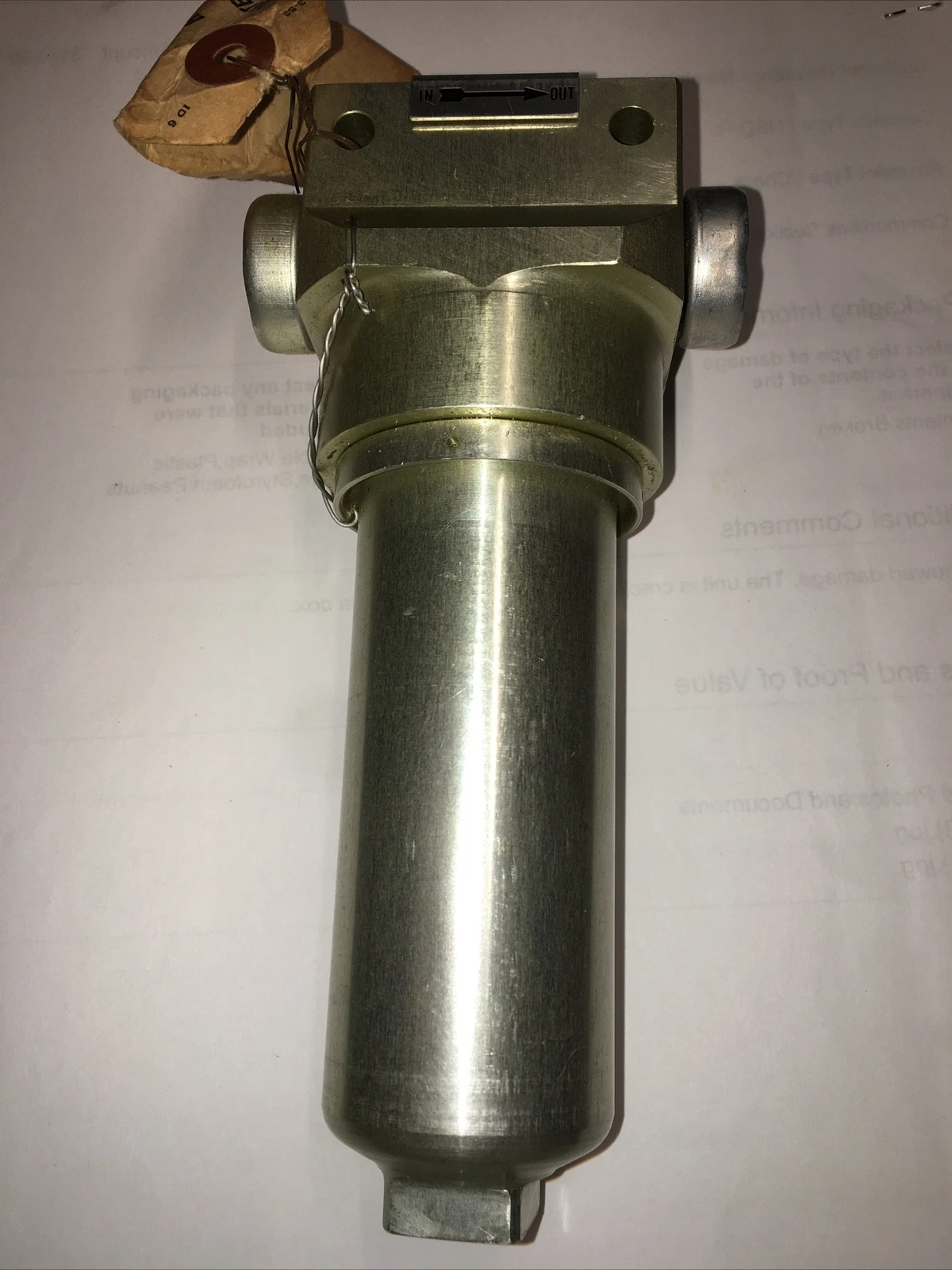 Booster/Utility System Hydraulic Filter