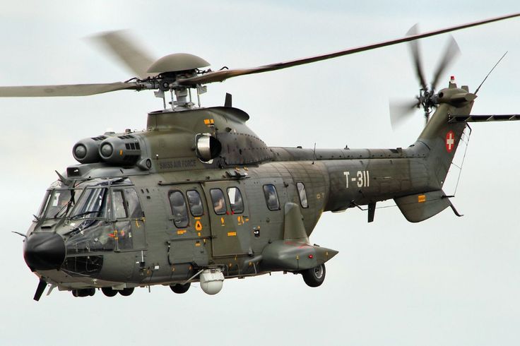 Super Puma Helicopter