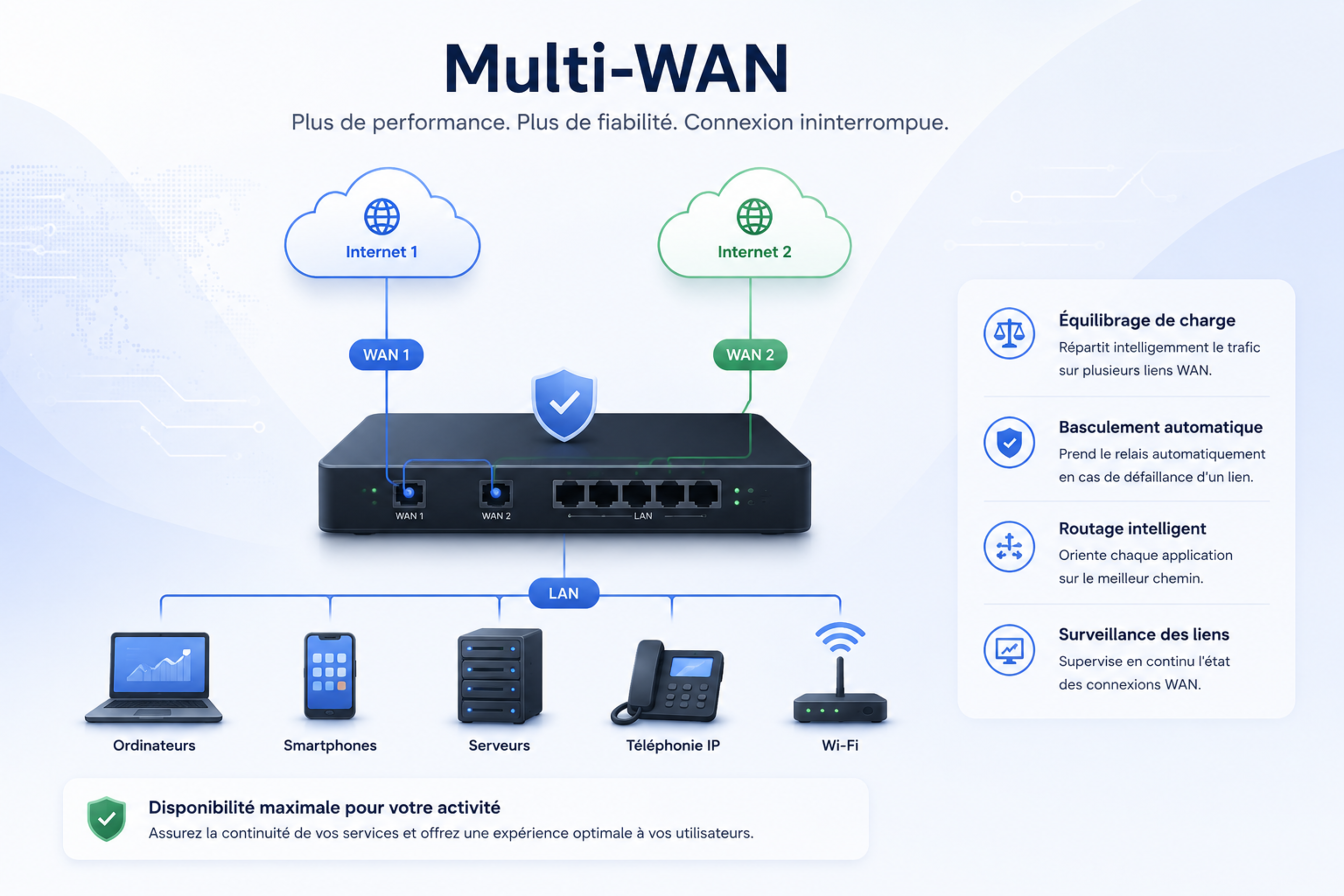 Avancée Multi WAN