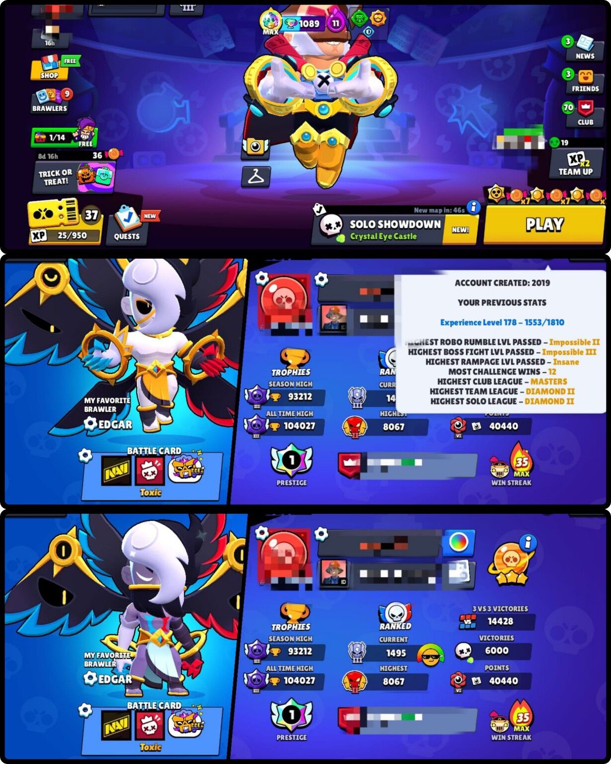 Brawl Stars Account (IOS/ANDROID) – THOR BIBI | 104K TROPHIES | PRESTIGE 1 | 95 BRAWLERS | WHITE WOLF LEON | SUPERCELL ID CHANGE | MASTERS CLUB LEAGUE | 69 MAX P11 | 28 ACTIVATED HYPERCHARGES | 4 Brawl Stars Account (IOS/ANDROID) – THOR BIBI | 104K TROPHIES | PRESTIGE 1 | 95 BRAWLERS | WHITE WOLF LEON | SUPERCELL ID CHANGE | MASTERS CLUB LEAGUE | 69 MAX P11 | 28 ACTIVATED HYPERCHARGES | 4