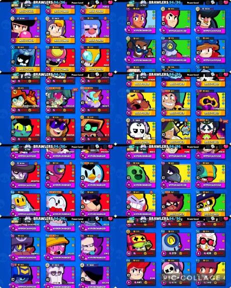 Brawl Stars Account (IOS/ANDROID) – Brawler[94x] | White Wolf Leon | 200x Skin | Trophies[59k] | Max Brawler 56x[31xHyperCharge] | Ping[350x] | Many Old Skins from 2019.