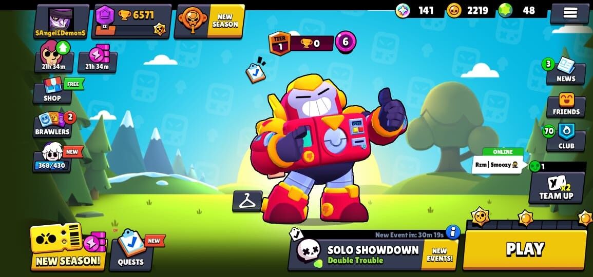 Brawl Stars Account (IOS/ANDROID) – 6571 Trophy | 29 Brawler, Surge, Mortis, R-T, +8 Epic, 22 Old Skin | +5K PP | Brawl Stars Account (IOS/ANDROID) – 6571 Trophy | 29 Brawler, Surge, Mortis, R-T, +8 Epic, 22 Old Skin | +5K PP |