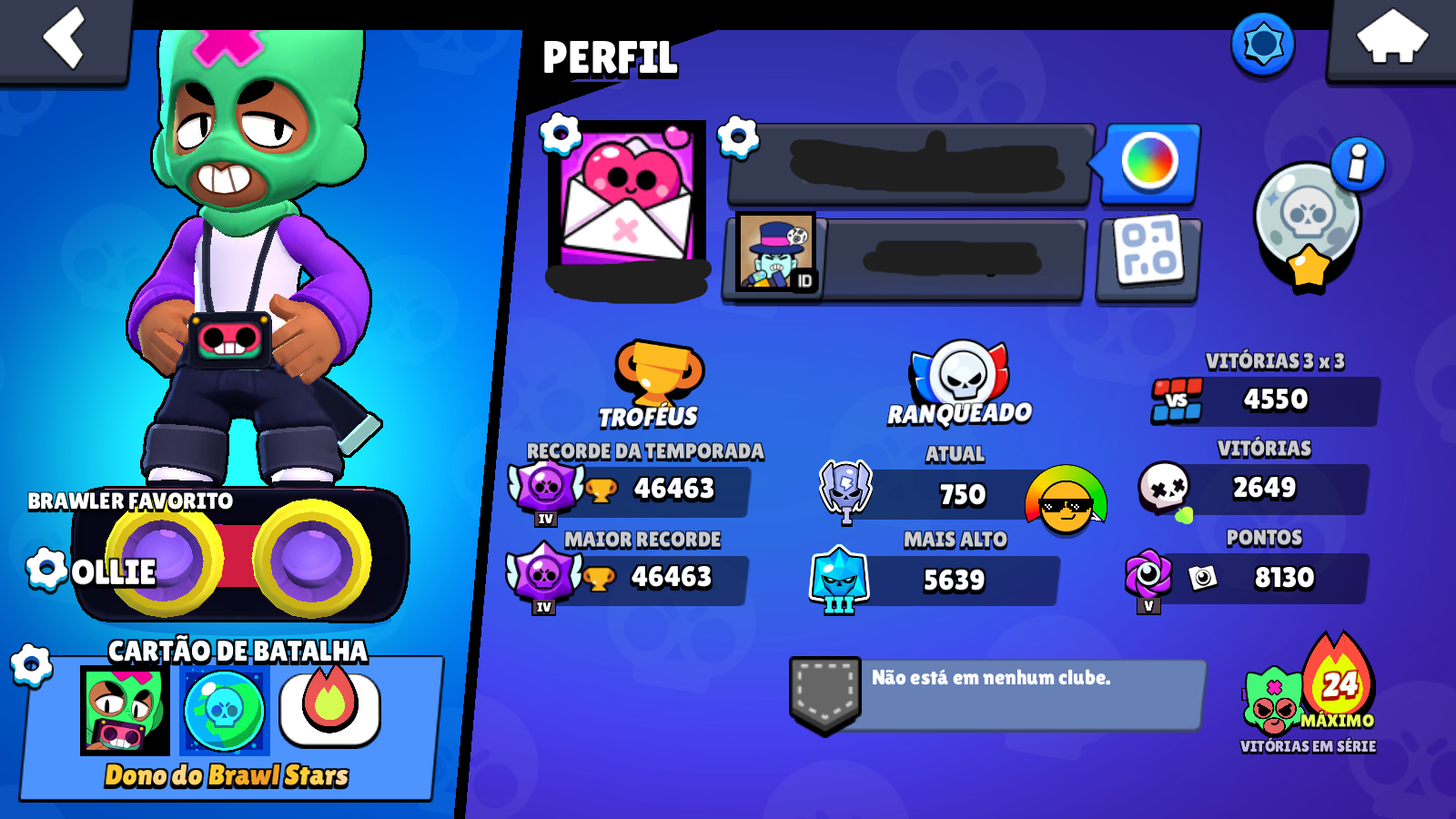 Brawl Stars Account (IOS/ANDROID) – 46,463 Trophies | 89 Brawlers | All Details Changeable Brawl Stars Account (IOS/ANDROID) – 46,463 Trophies | 89 Brawlers | All Details Changeable