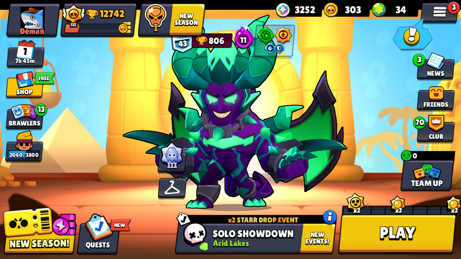 Brawl Stars Account (IOS/ANDROID) – 12K+ CUP | 38 Brawler | 1 Hypercharge | All Pictures in Description Brawl Stars Account (IOS/ANDROID) – 12K+ CUP | 38 Brawler | 1 Hypercharge | All Pictures in Description