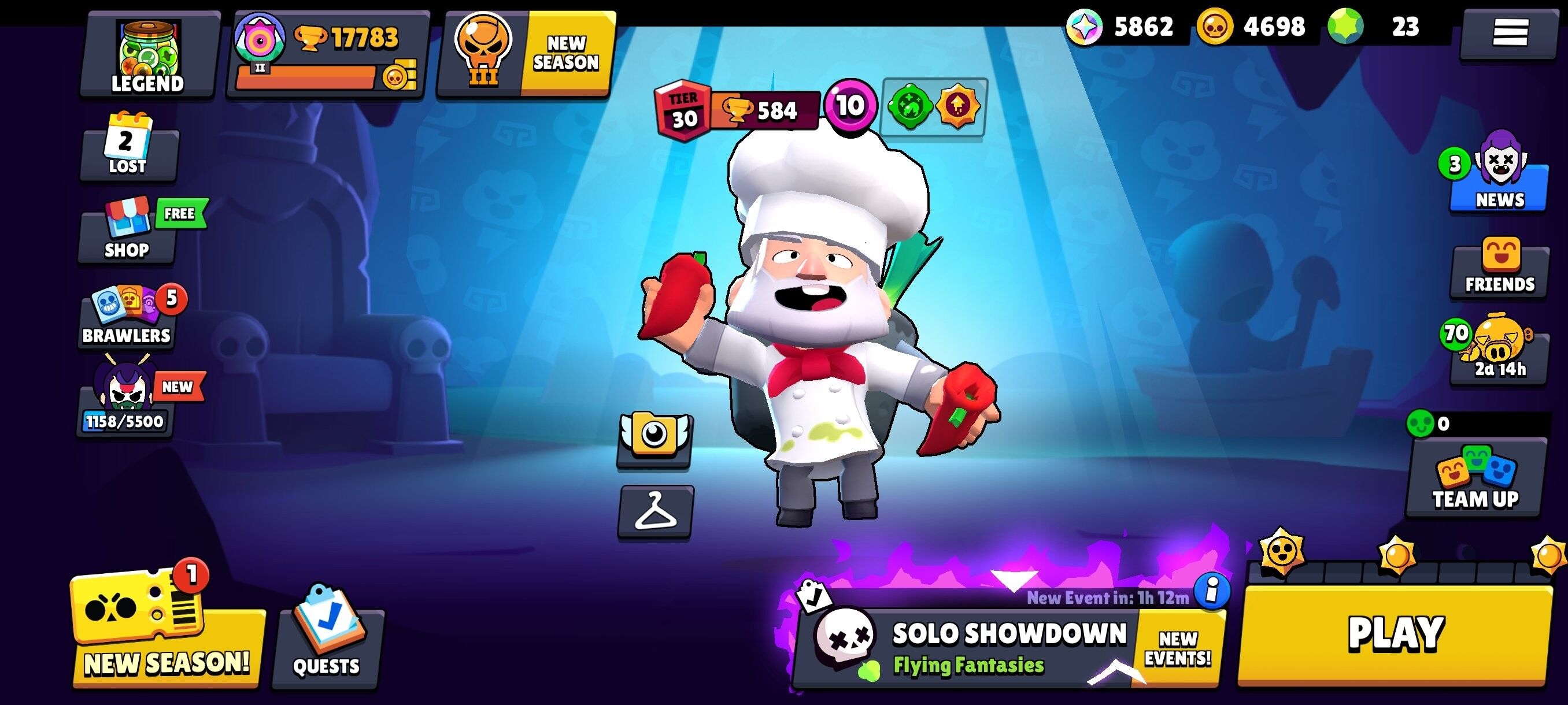 Brawl Stars Account (IOS/ANDROID) – 17783 cups | 57 of 91 Brawlers | 75 SKINS | 3-11 STRENGTH | Hypercharge Brawl Stars Account (IOS/ANDROID) – 17783 cups | 57 of 91 Brawlers | 75 SKINS | 3-11 STRENGTH | Hypercharge