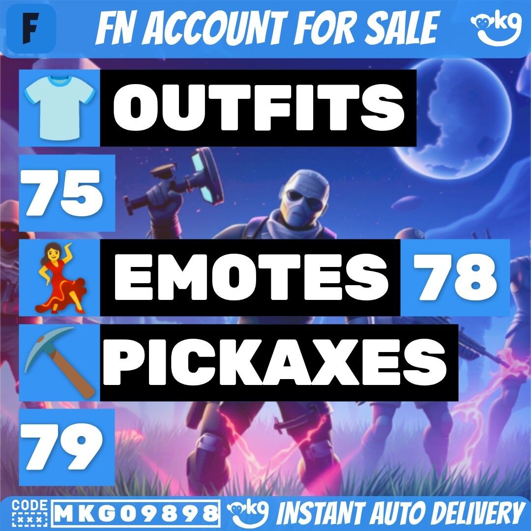 Fortnite Account ( PC ) (AURA, FUSION, RICK SANCHEZ, GERALT OF RIVIA, RENZO THE DESTROYER, THE AGELESS, PREDATOR) (66 Skins)