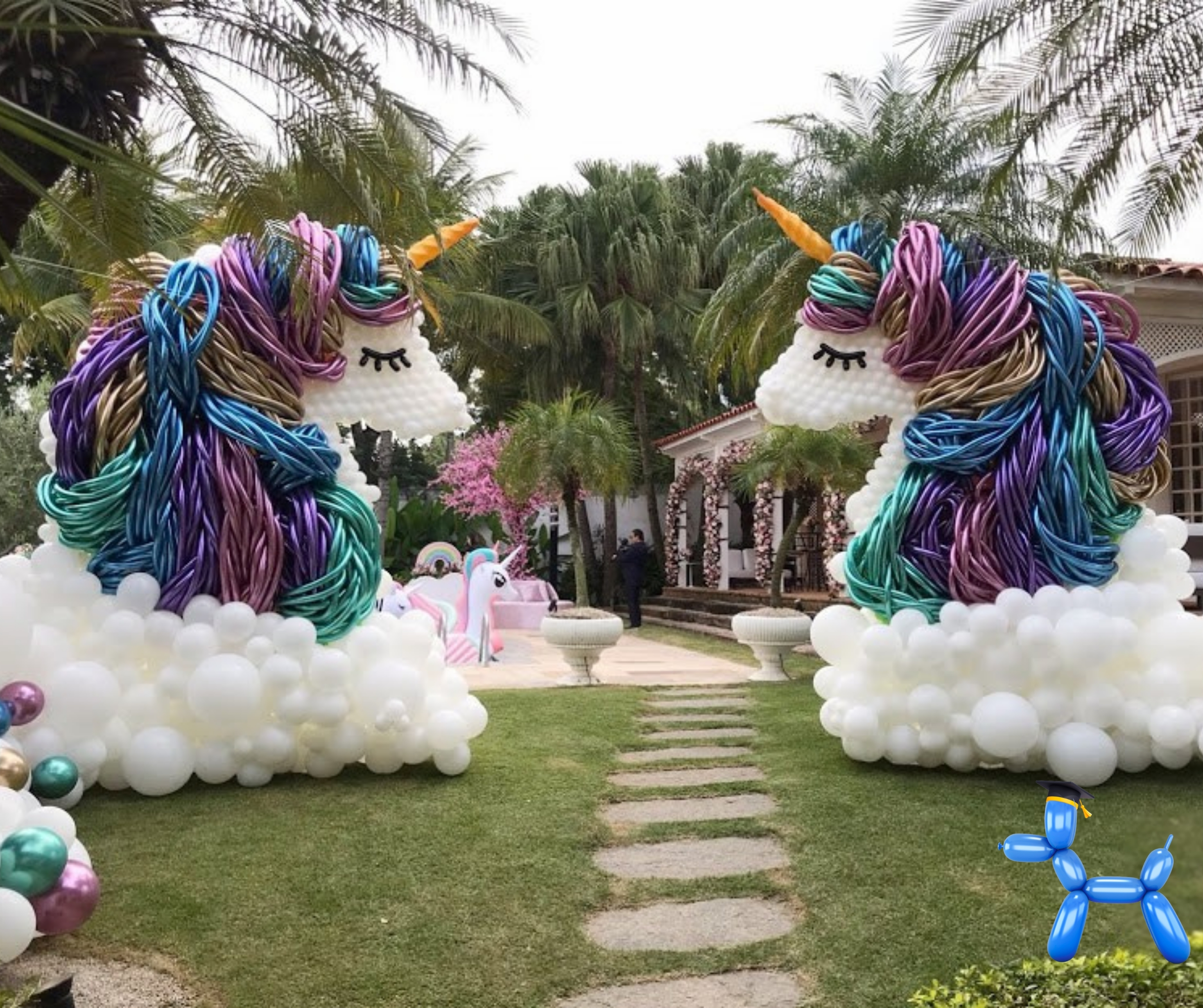 Unicórnios Gigantes — Balloon 360