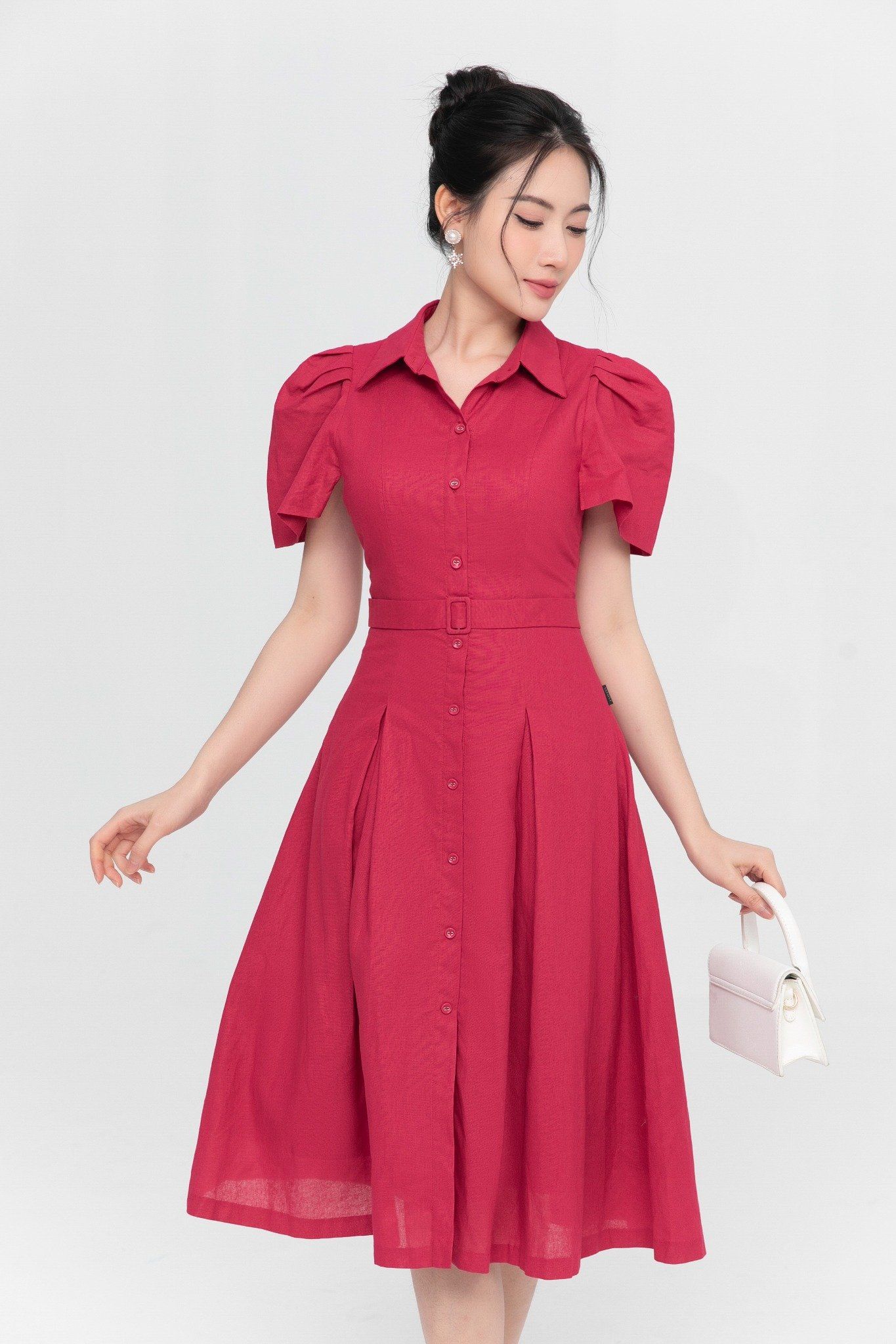 Đầm Hông Cổ Bè D42252