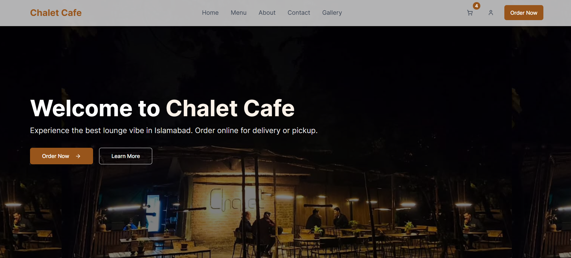 Chalet Cafe (In Progress)