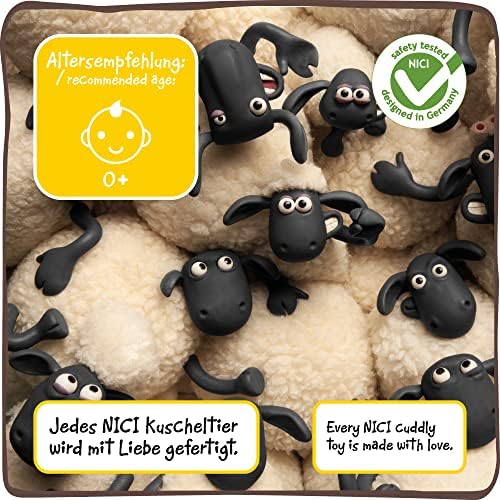 Vue 4 de Nici Peluche Shaun Le