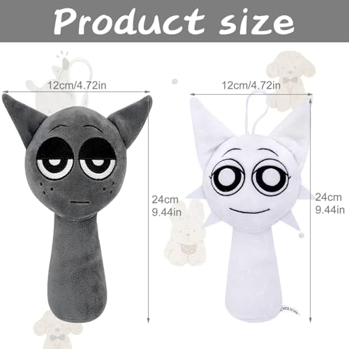 Vue 2 de Uptvin Pcs Sprunki Peluche