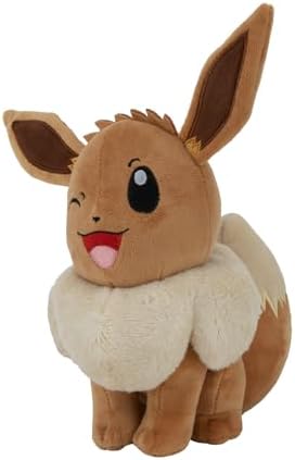 Vue 3 de Bandai Pokemon Peluche Evoli