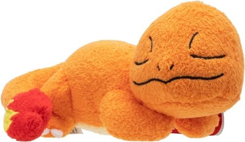 Vue 5 de Pokemon Charmander Sleeping Plush