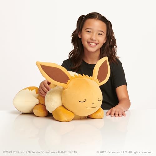 Vue 5 de Pkw Sleeping Plush Eevee