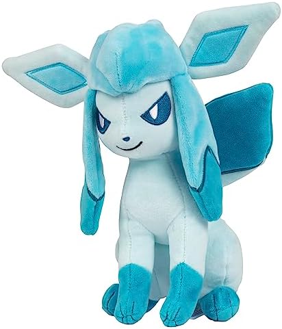 Vue 3 de Pokemon Peluche Glaceon De