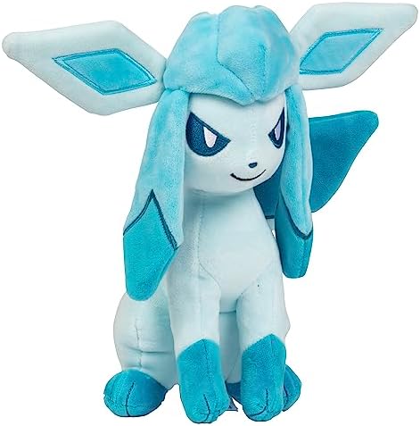 Vue 4 de Pokemon Peluche Glaceon De