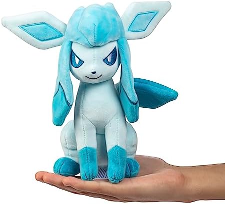 Vue 6 de Pokemon Peluche Glaceon De