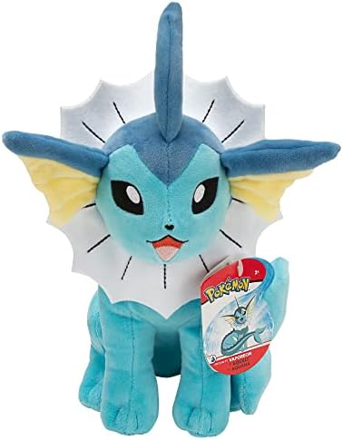Vue 2 de Pokemon Peluche Vaporeon Aquali