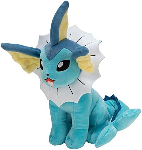 Vue 3 de Pokemon Peluche Vaporeon Aquali