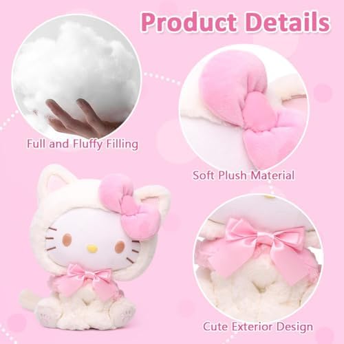 Vue 4 de Kitty Poupee En Peluche