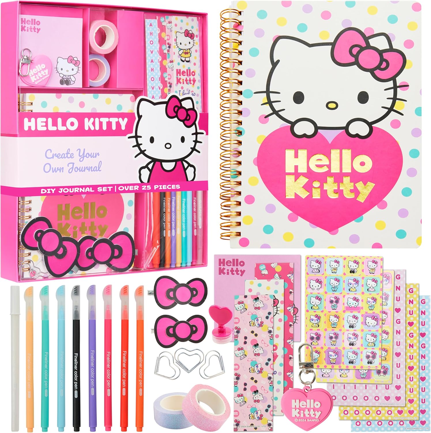 Hello Kitty Kit Journaling