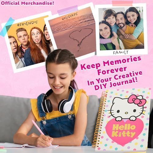 Vue 2 de Hello Kitty Kit Journaling